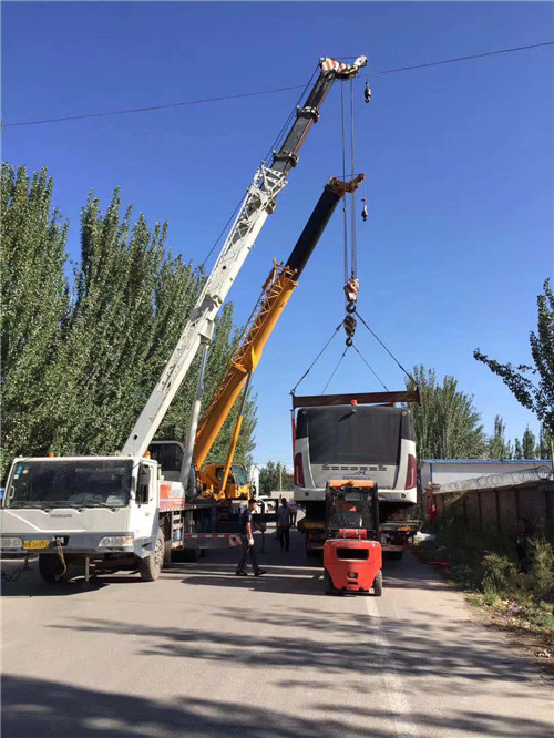 新沂市港口集装箱搬运案例